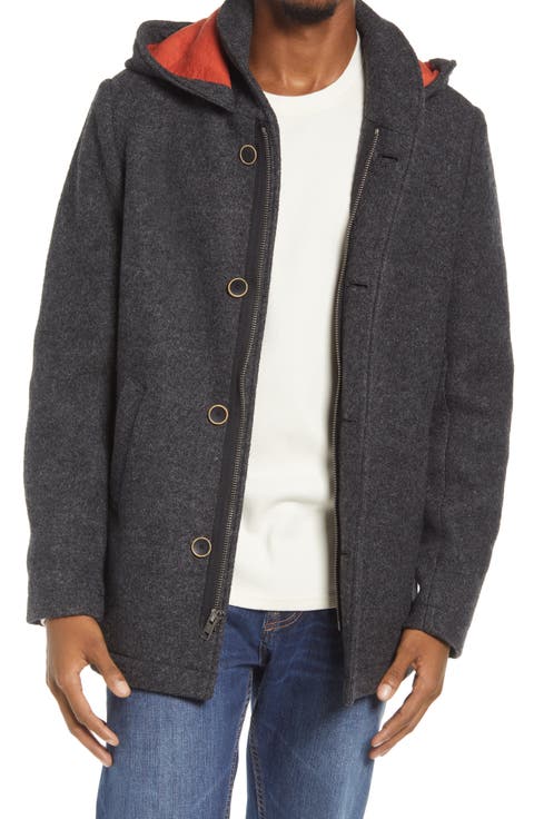 Balboa City Hooded Peacoat