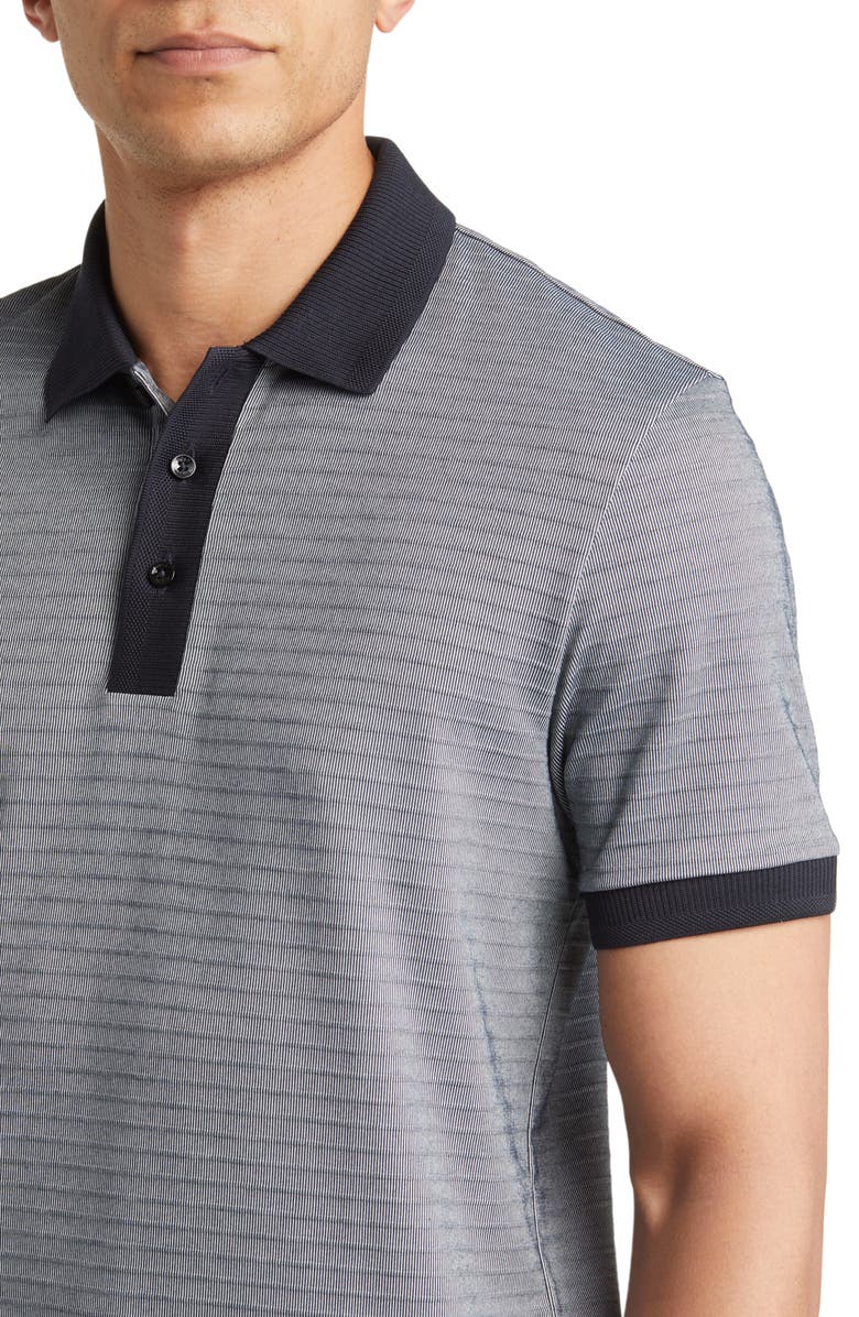 BOSS Prout Polo, Alternate, color, Dk Bu