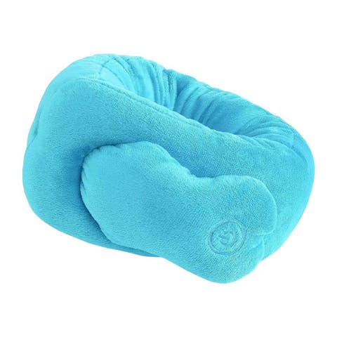 Portable Neck & Shoulder Adjustable Massaging Wrap Blue