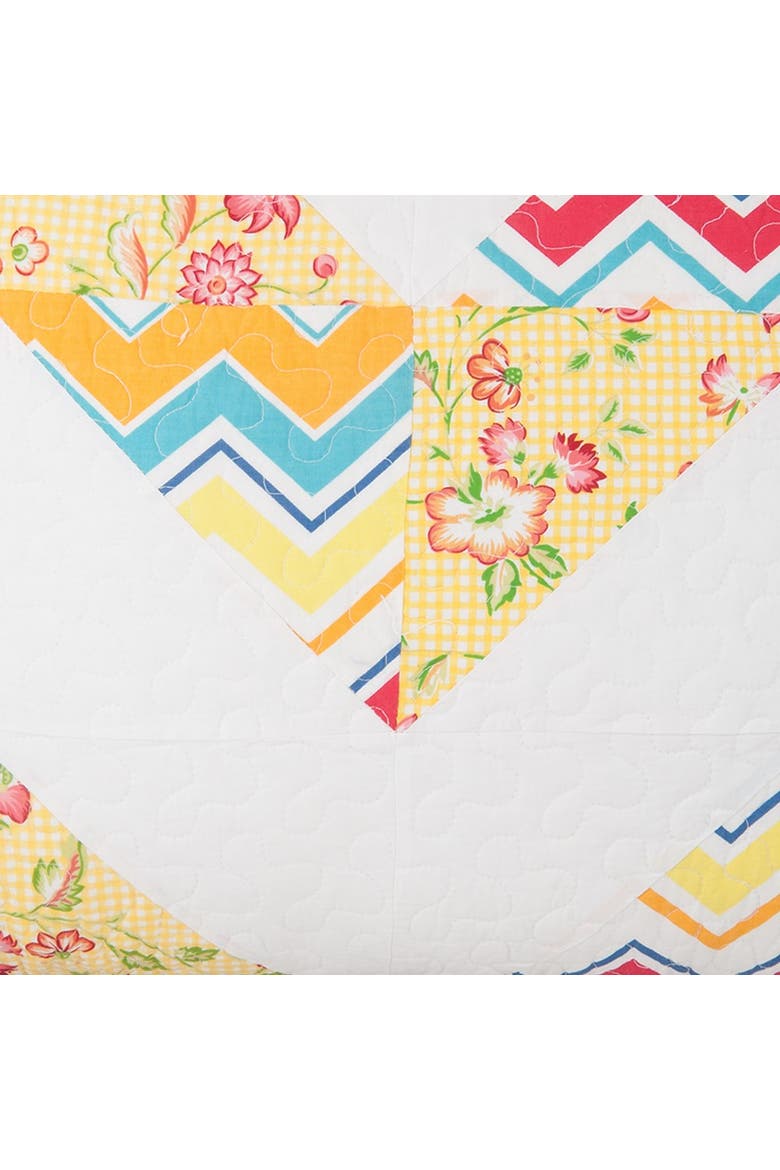 20" x 26" Lola Cotton Standard Sham - Machine Washable, Alternate, color, White