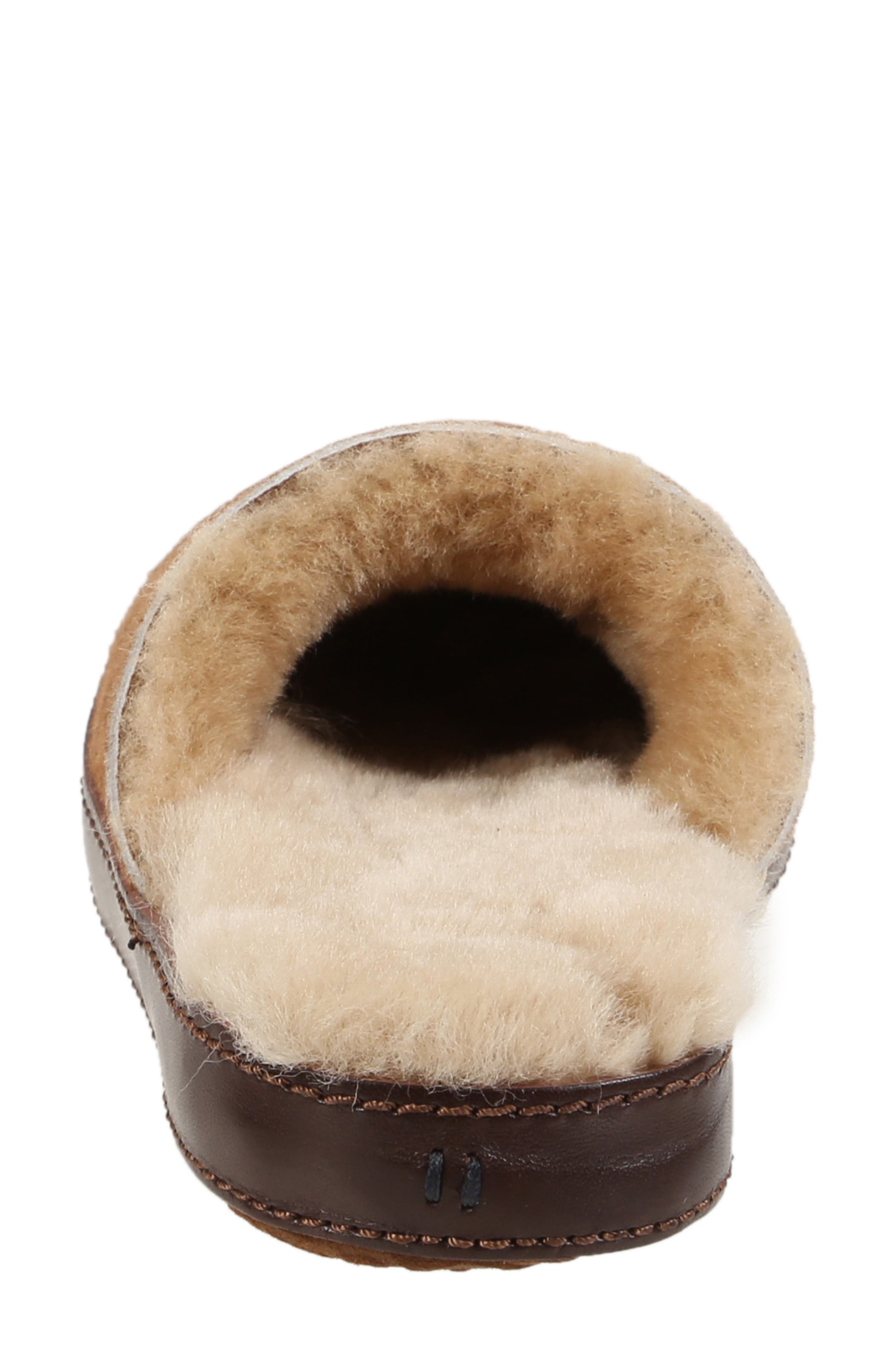 Ross & Snow Linda Genuine Shearling Scuff Slipper, Alternate, color, 