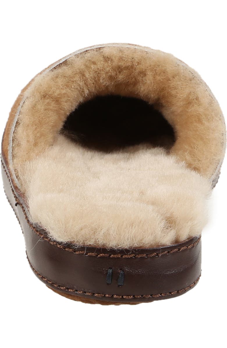 Ross & Snow Linda Genuine Shearling Scuff Slipper, Alternate, color,