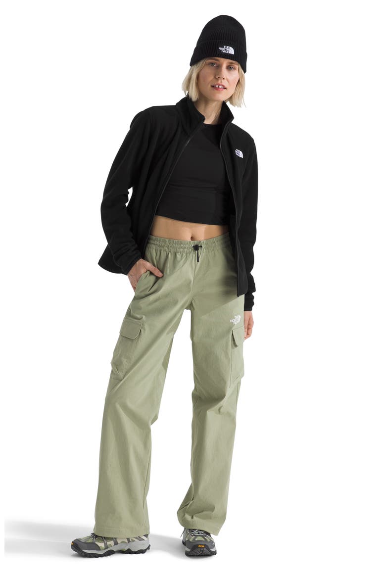 Glacier Fleece Jacket, Alternate, color, TNF BLACK