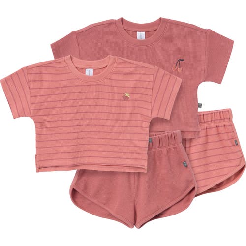 Modern Moments™ By Gerber Drop Shoulder Top And Shorts Set In Pink