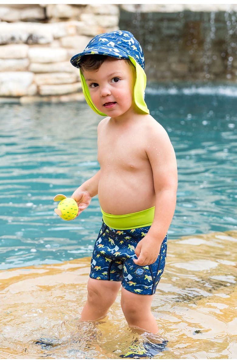 Splash About Legionnaire Sun Hat, Alternate, color, Turtle Tide