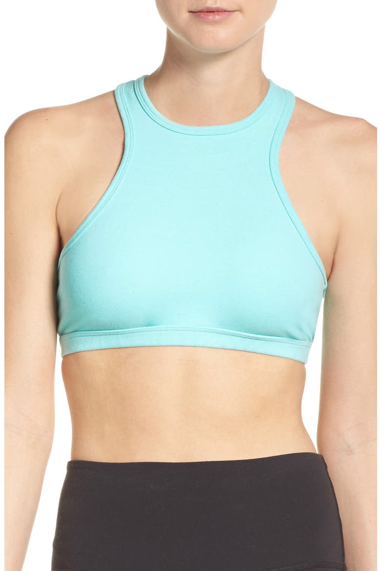 Studio Sports Bra, Main, color, TAHITI TEAL