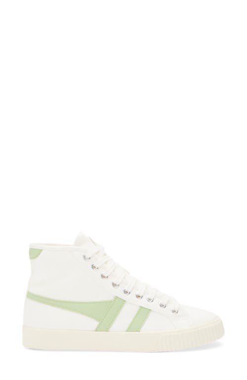 Gola Tennix Mark Cox High Top Sneaker In White