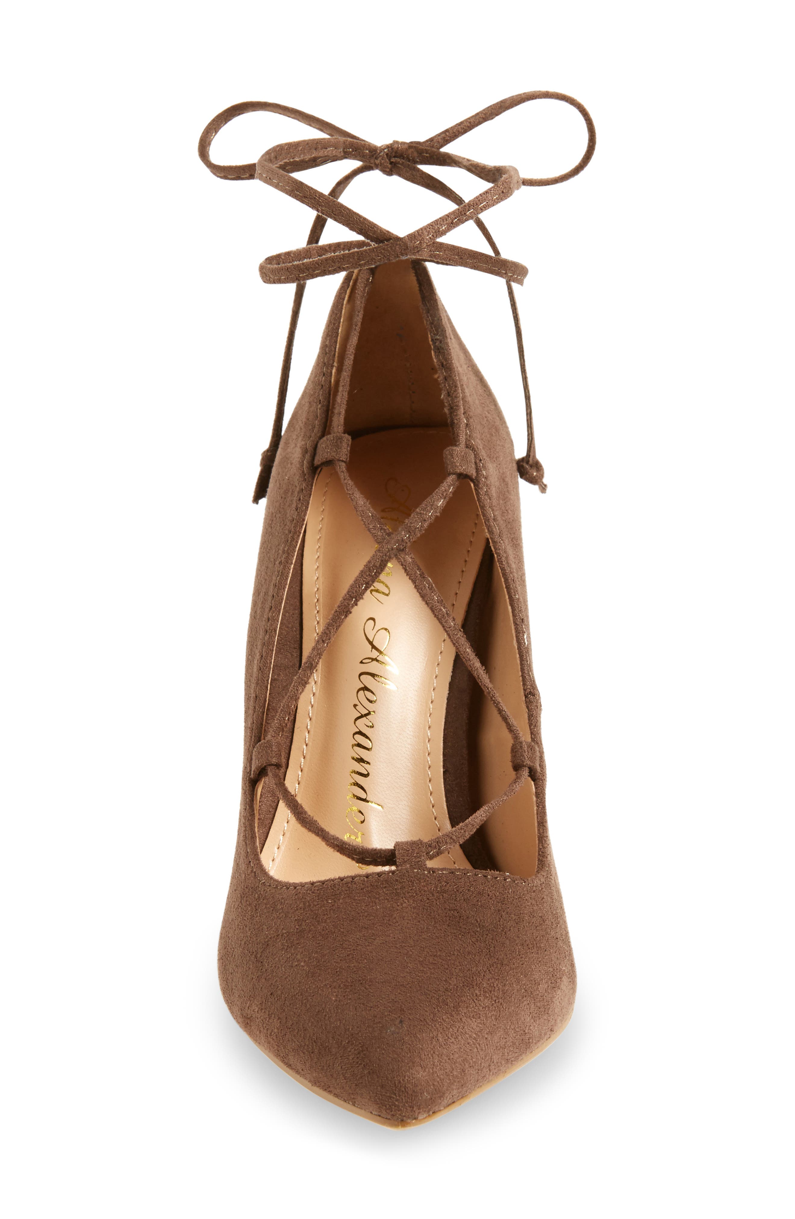 Athena Alexander Raja Lace-Up Pump, Alternate, color, 