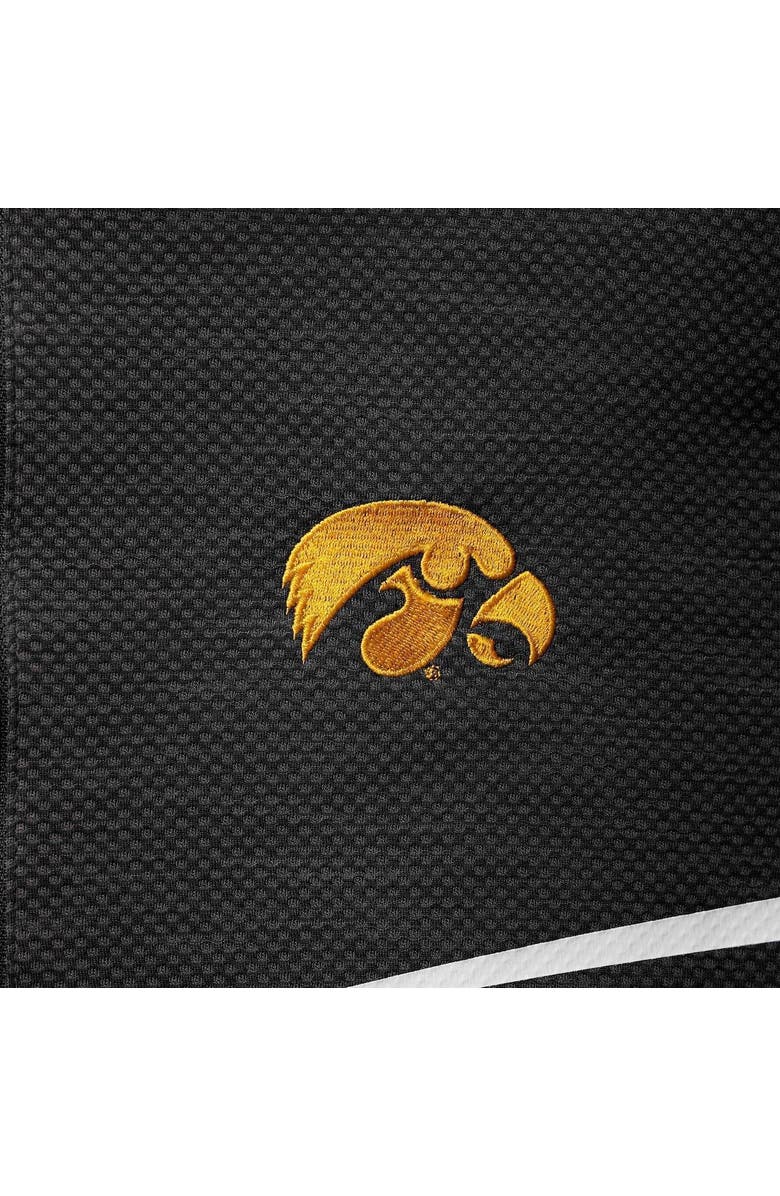 Columbia Men's Columbia Black Iowa Hawkeyes Scorecard Quarter-Zip Jacket, Alternate, color, 