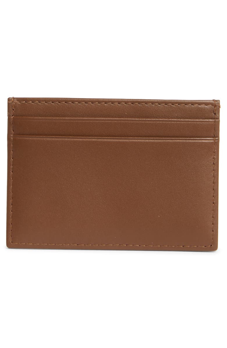 BOSS Randy Leather Card Case Randy Leather Card Case, Alternate, color, Medium Brown