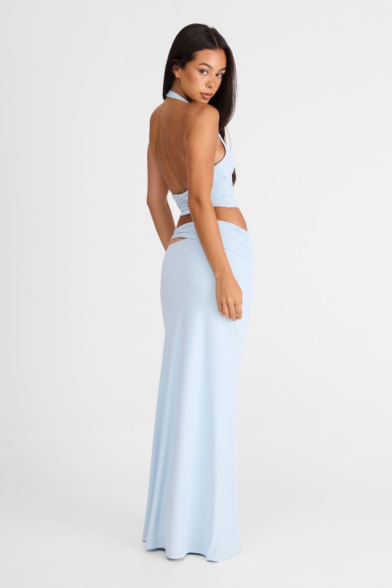 Violette Maxi Skirt, Alternate, color, Blue