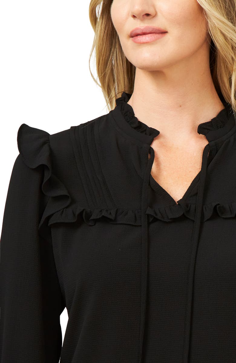 CeCe Ruffle Pintuck Blouse, Alternate, color,