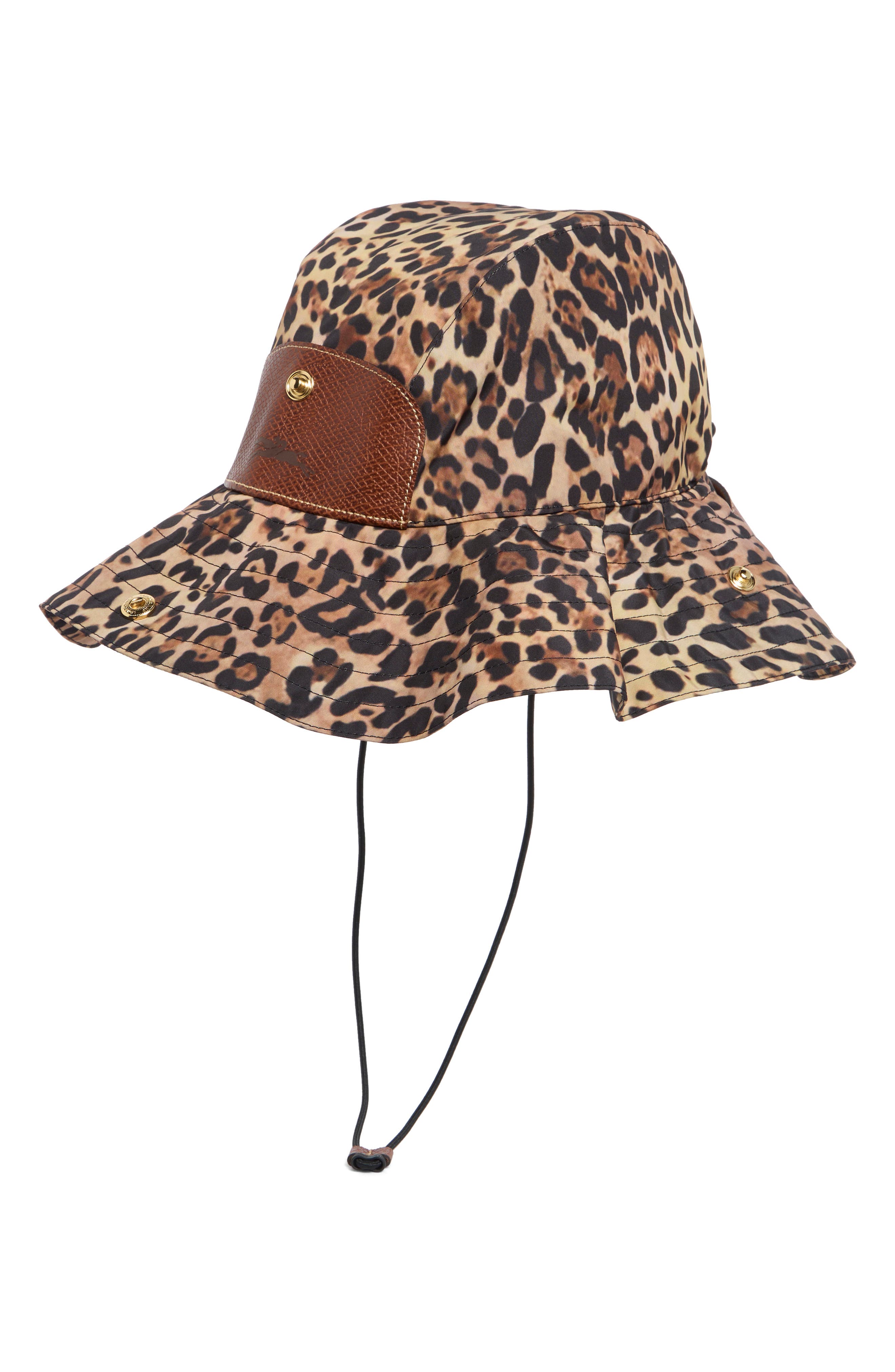 Longchamp Packable Wide Brim Hat