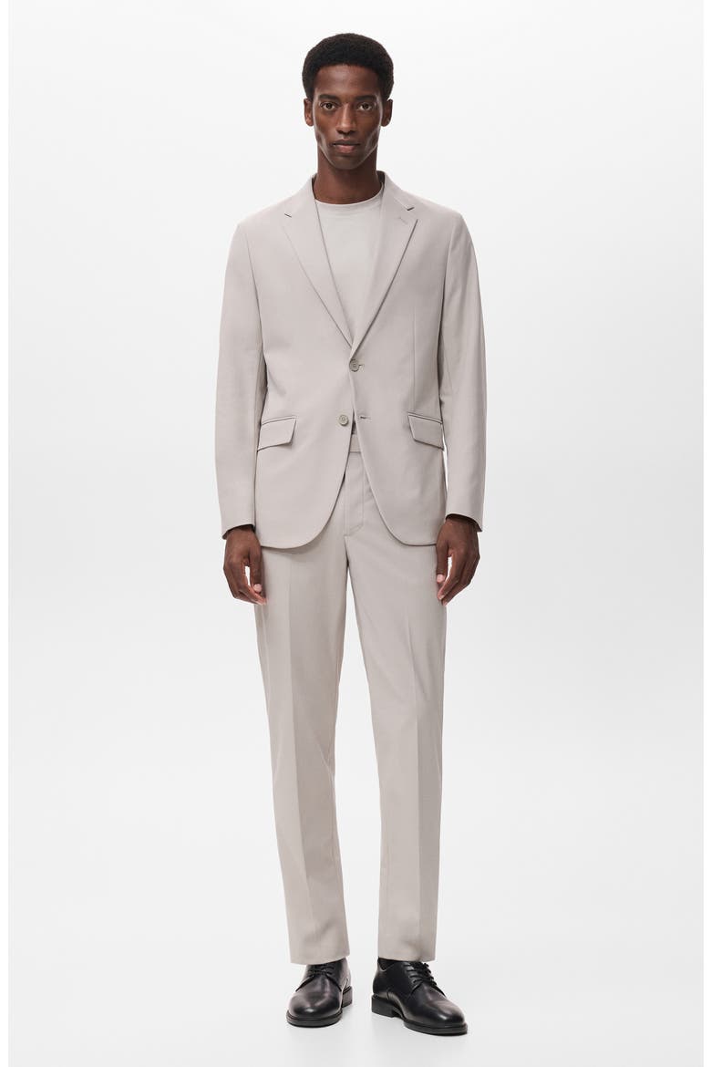 Zurich Slim Fit Thermolite® Suit Jacket, Alternate, color, BEIGE