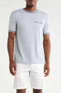 Cactus Man Tipped Cotton Jacquard T-Shirt