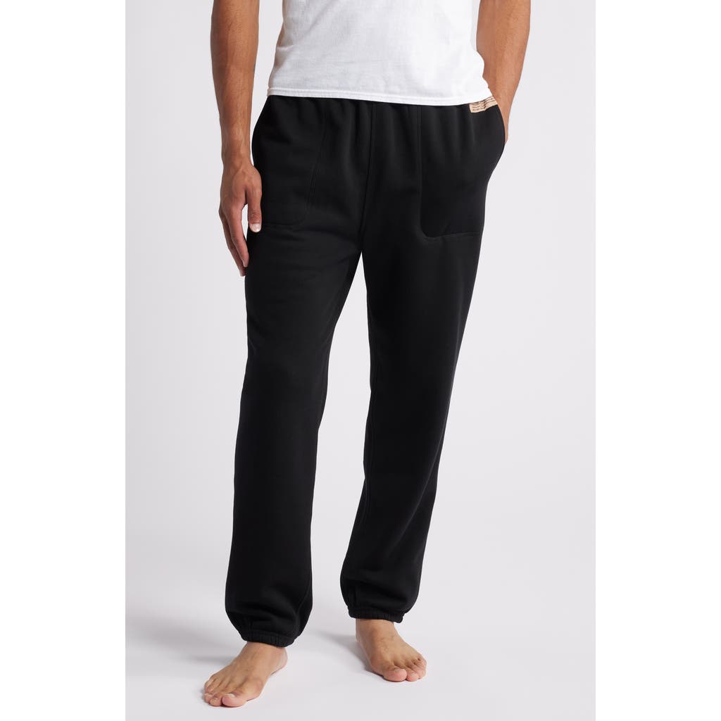 Lunya Silksweats™ Reversible Lounge Joggers in Immersed Black