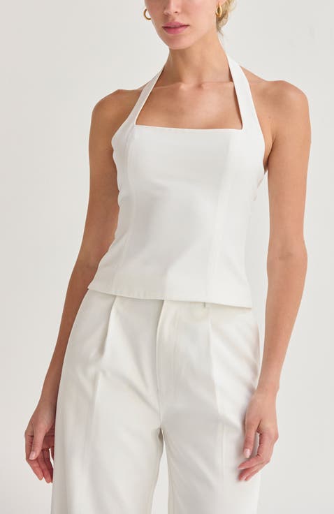 Tailored Halter Top