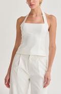 CRESCENT Tailored Halter Top