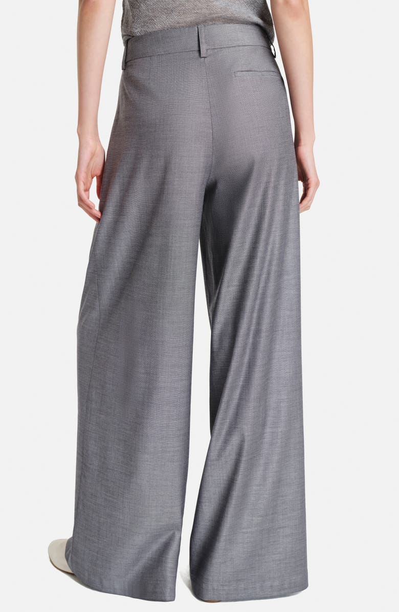 TWP Next Didi Wool Blend Wide Leg Pants, Alternate, color, Medium Heather Grey