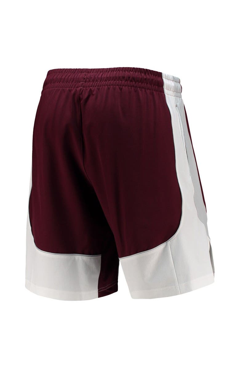 adidas Men's adidas Maroon Mississippi State Bulldogs Swingman Basketball AEROREADY Shorts, Alternate, color, Maroon