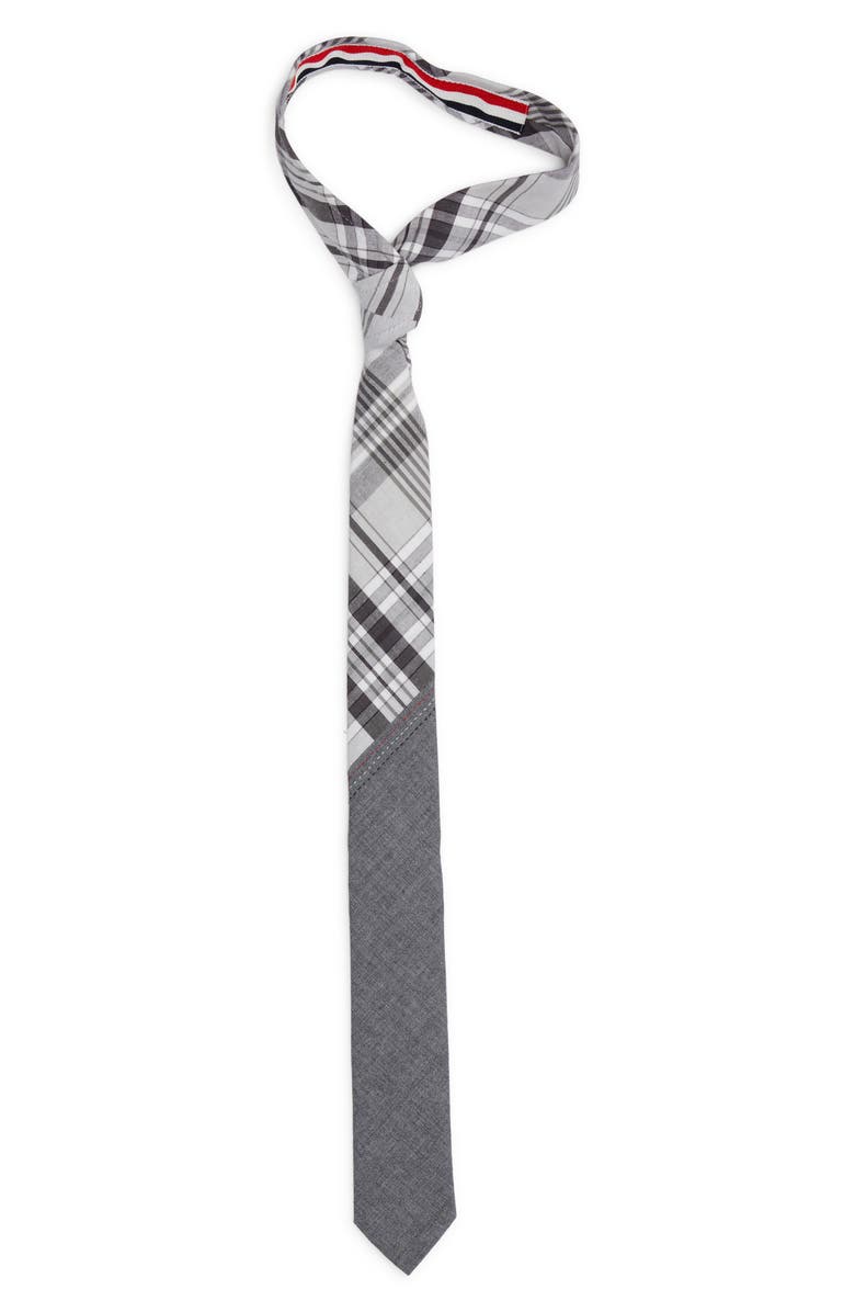 Thom Browne Bias Combo Classic Tie, Main, color, 