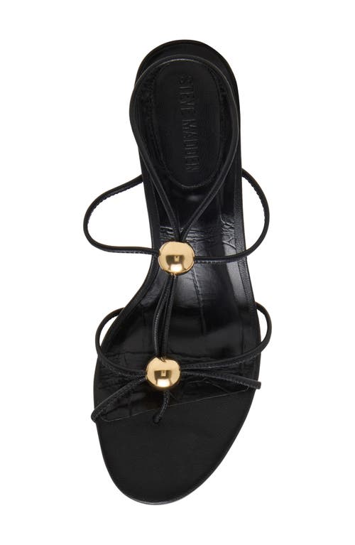 Steve Madden Ramos Strappy Sandal In Black