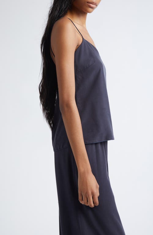 Max Mara Unghia Silk Camisole In Blue
