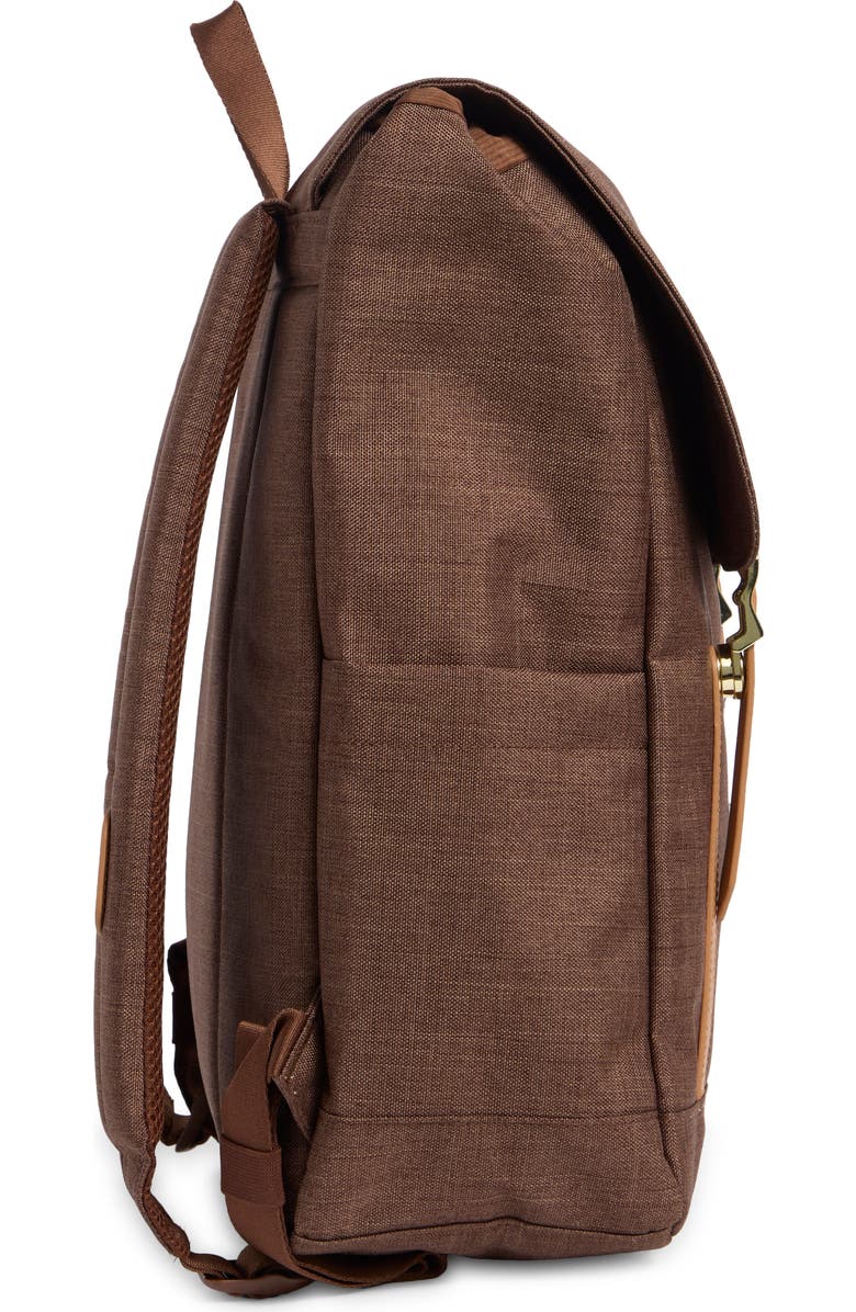 Herschel Supply Co. Retreat Small Backpack, Alternate, color, Potting Soil Crosshatch