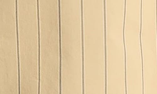 Vince Stripe Relaxed Cotton Popover Shirt In Neutral