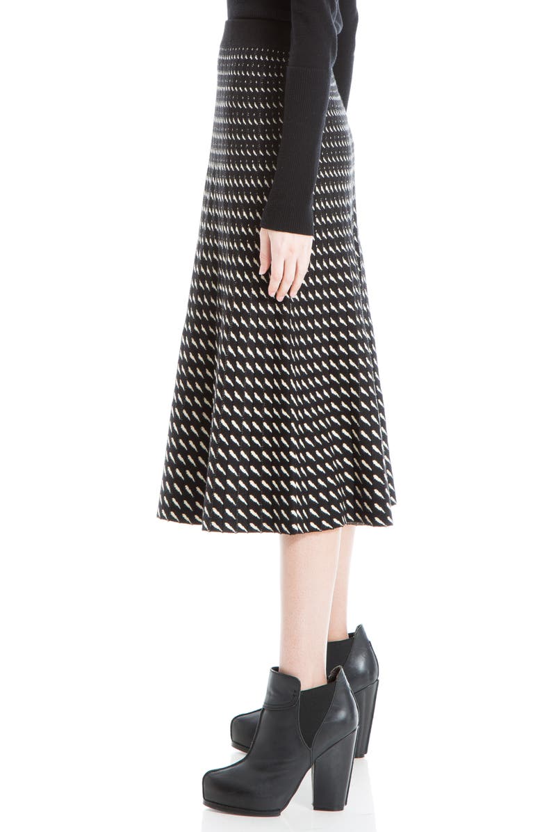 MAX STUDIO Patterned Sweater Midi Skirt, Alternate, color, 