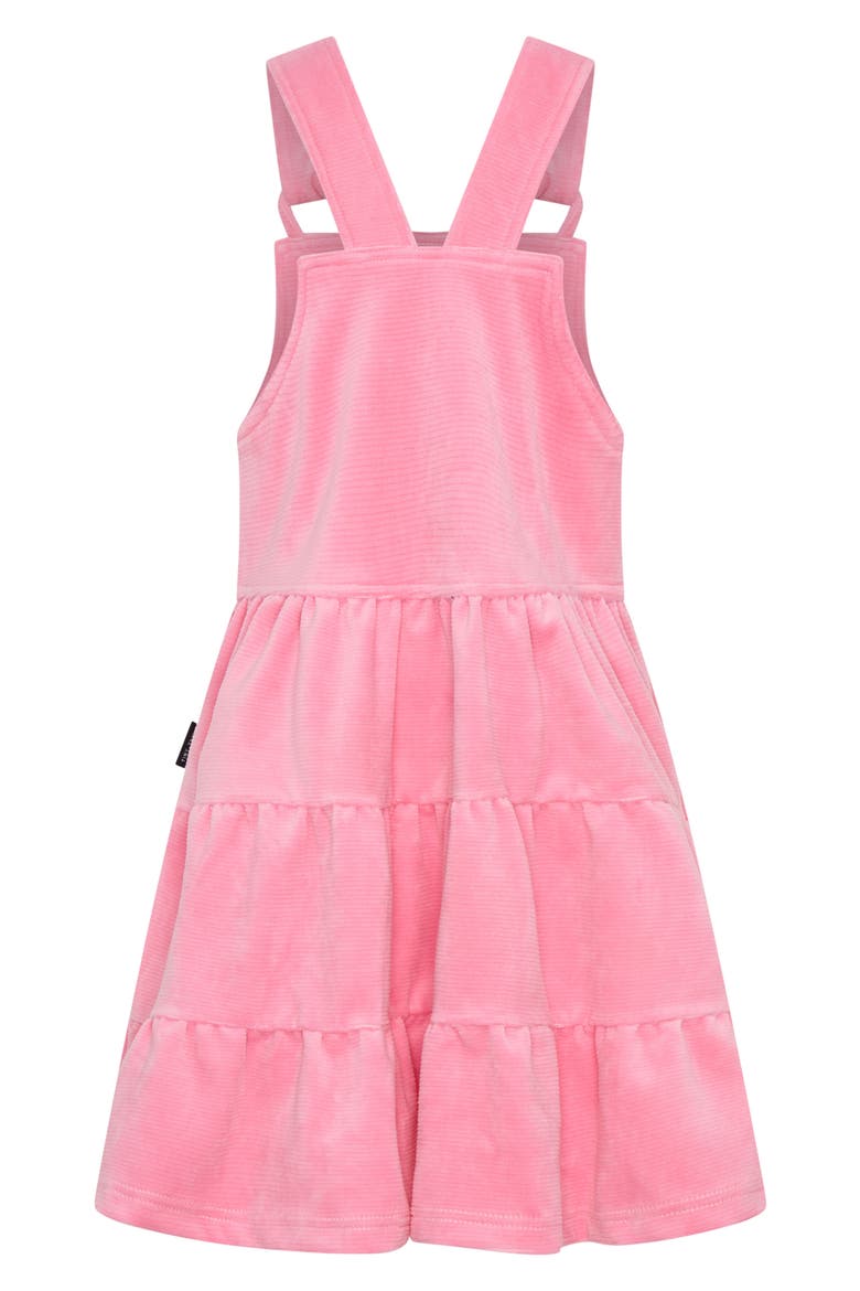 Kids' Waterfall Corduroy Dress, Alternate, color, PINK