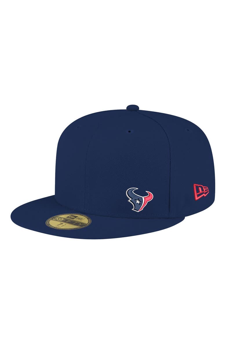 New Era Men's New Era Navy Houston Texans Flawless 59FIFTY Fitted Hat, Alternate, color, Navy