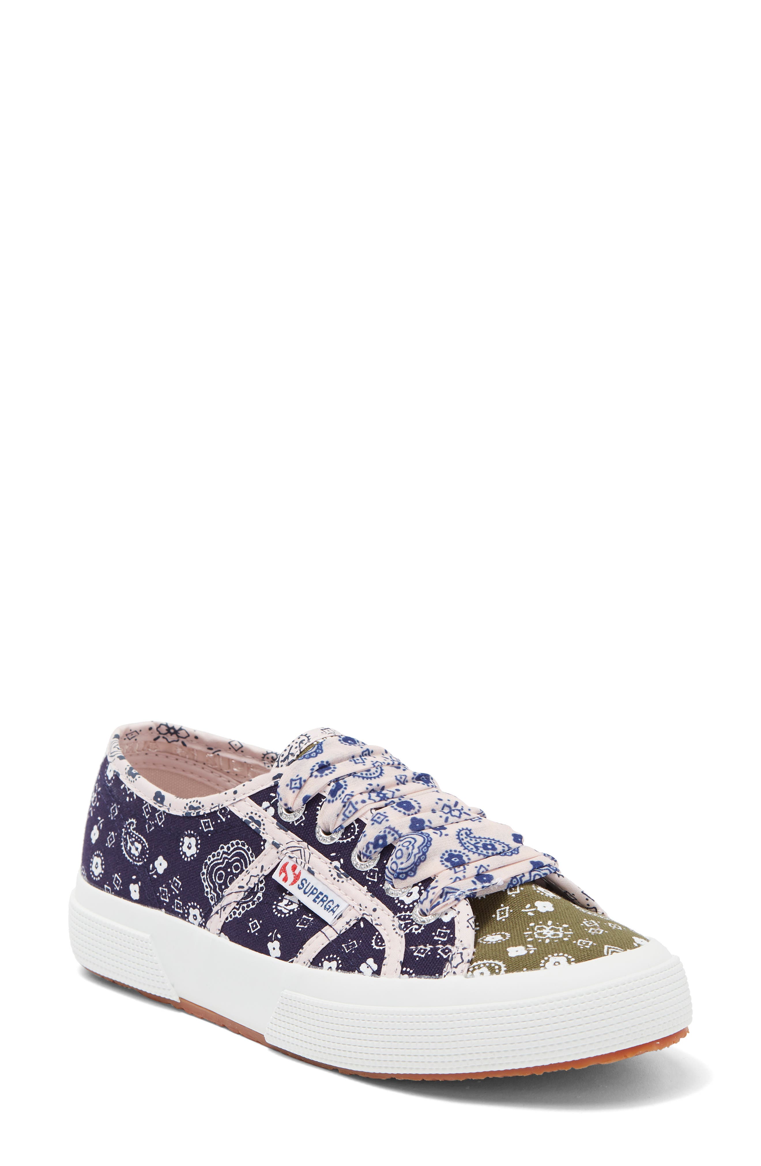 Superga Bandana Paisley Sneaker, Main, color, 