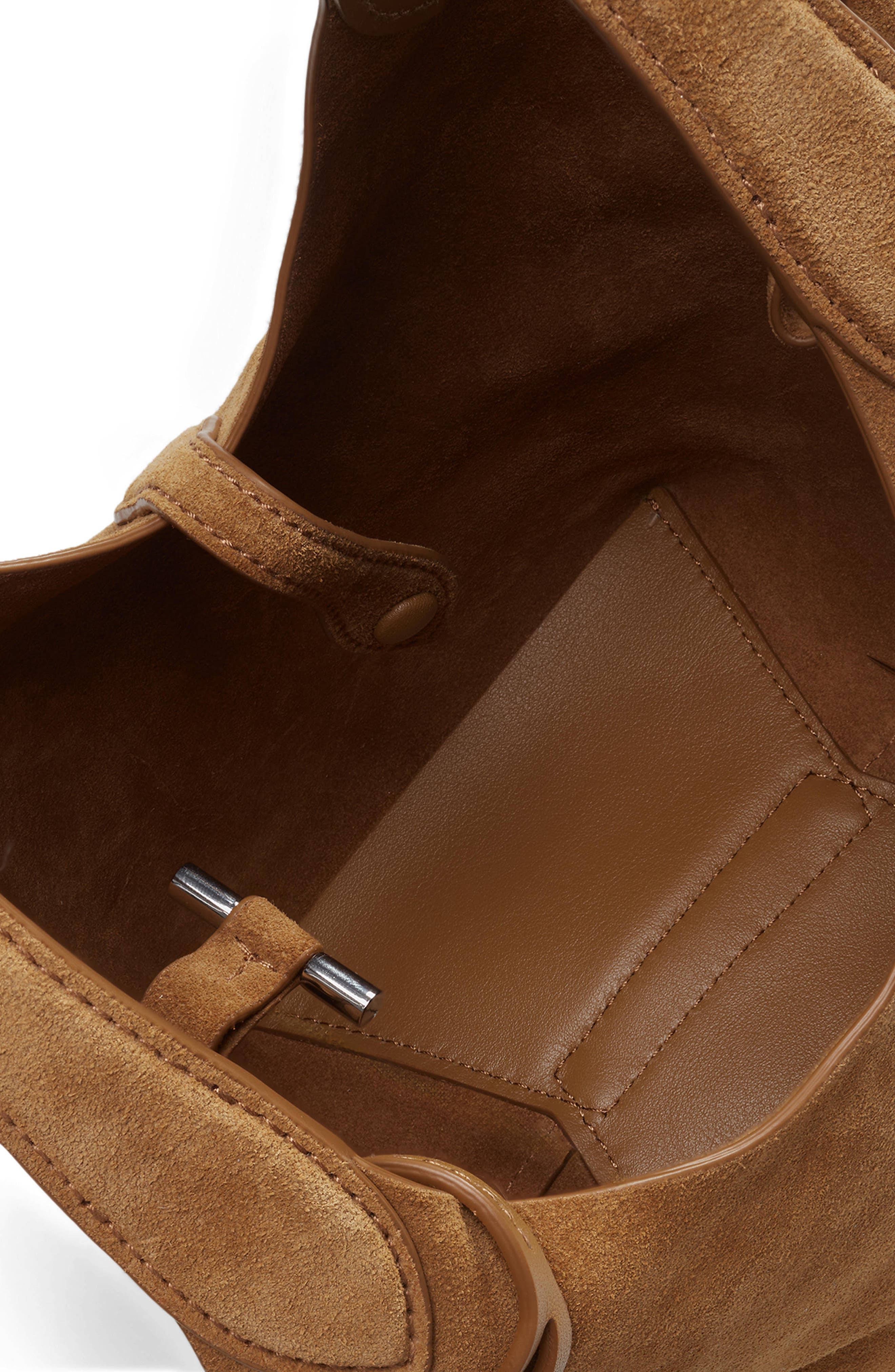 Polo Ralph Lauren Small Polo Play Suede Crossbody Tote, Alternate, color, 