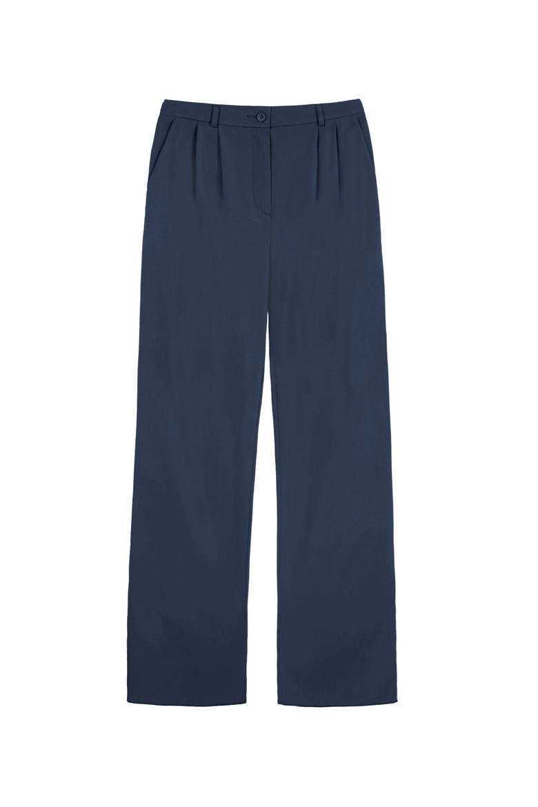 Izzy Pants, Alternate, color, Graphite Blue