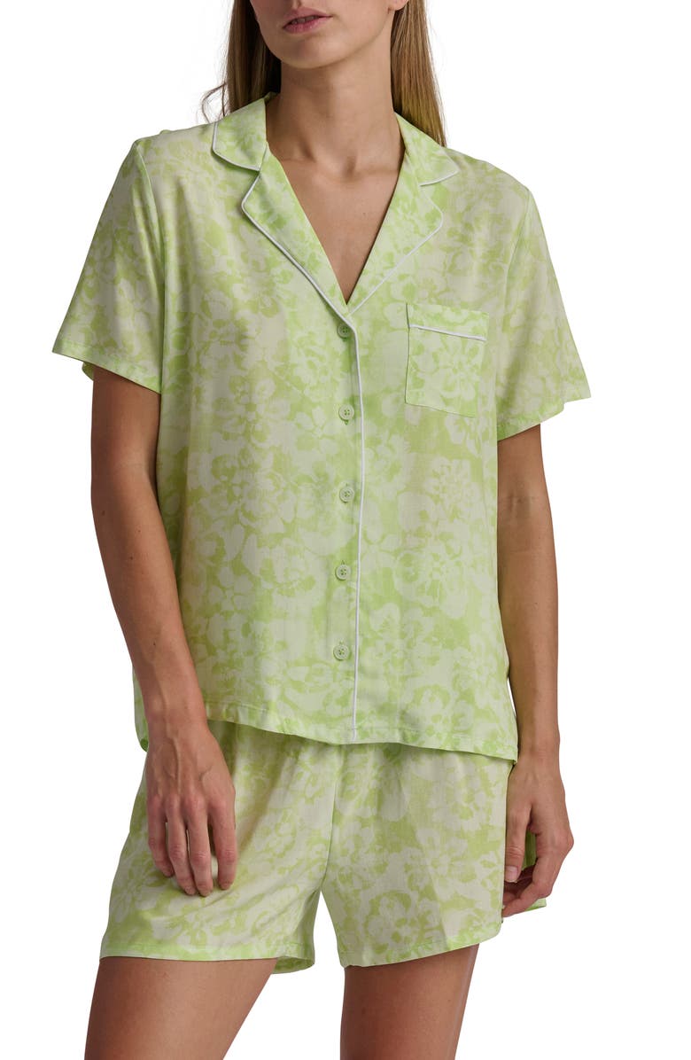 Splendid 2-Piece Pajama Set, Main, color, Abstract Pansy
