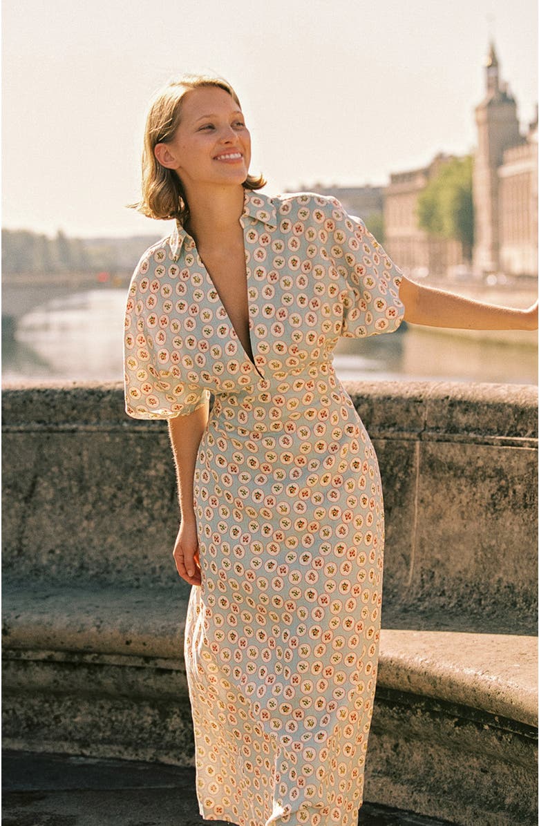 Palm Noosa Jasmine Dress, Alternate, color, Tarda