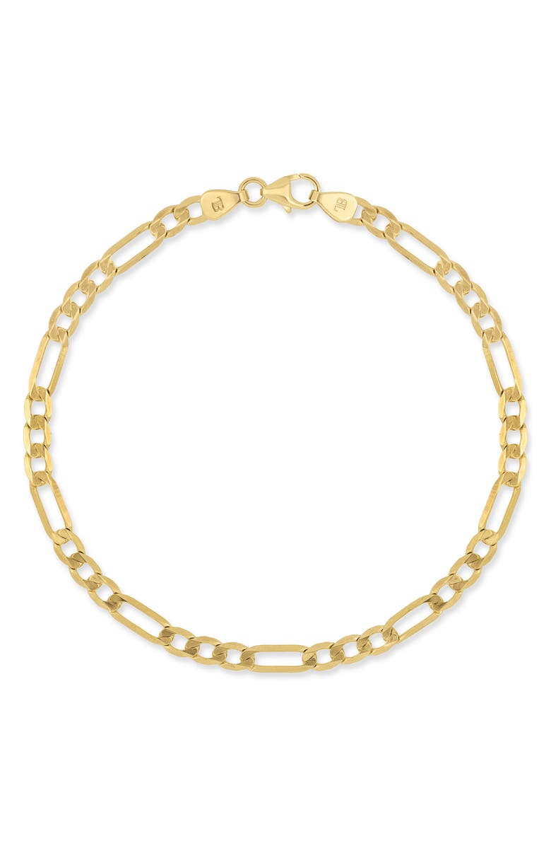 Bony Levy 14K Gold Figaro Chain Bracelet, Alternate, color, 14K Yellow Gold