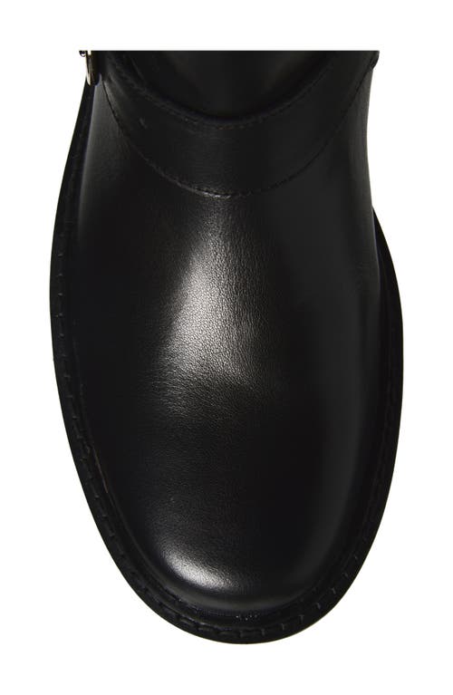 Jeffrey Campbell Sybill Lug Sole Knee High Boot In Black