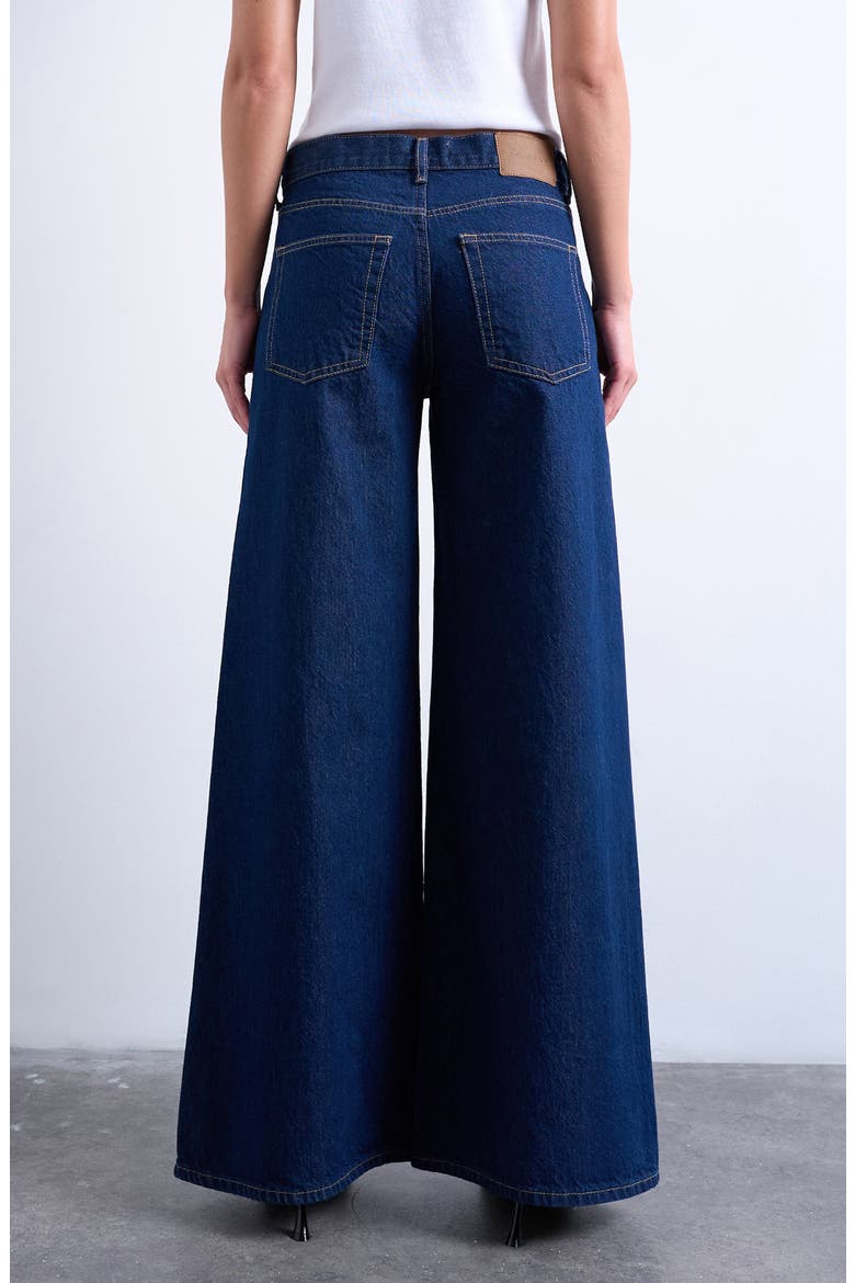 Horizon Wide Leg Jeans, Alternate, color, MEDIUM BLUE