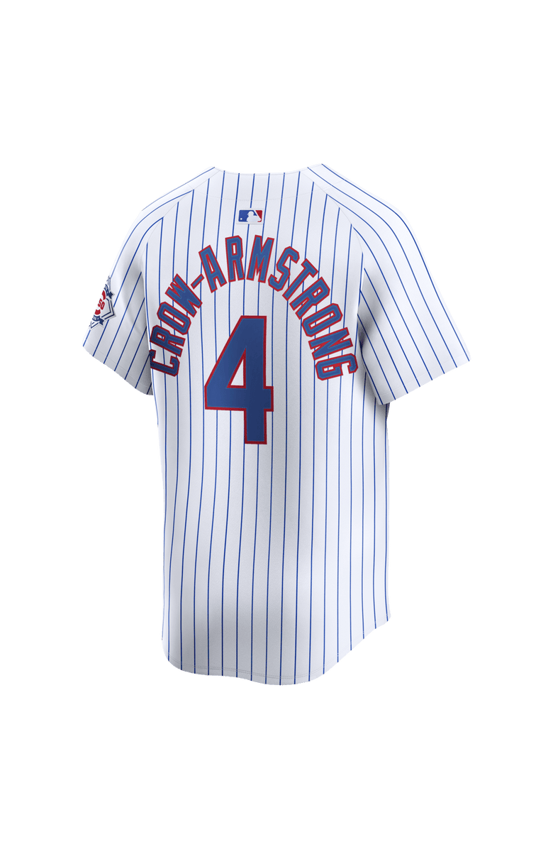 Nike Men's Nike Pete Crow-Armstrong White Chicago Cubs 150th Anniversary Limited Jersey, Alternate, color, White