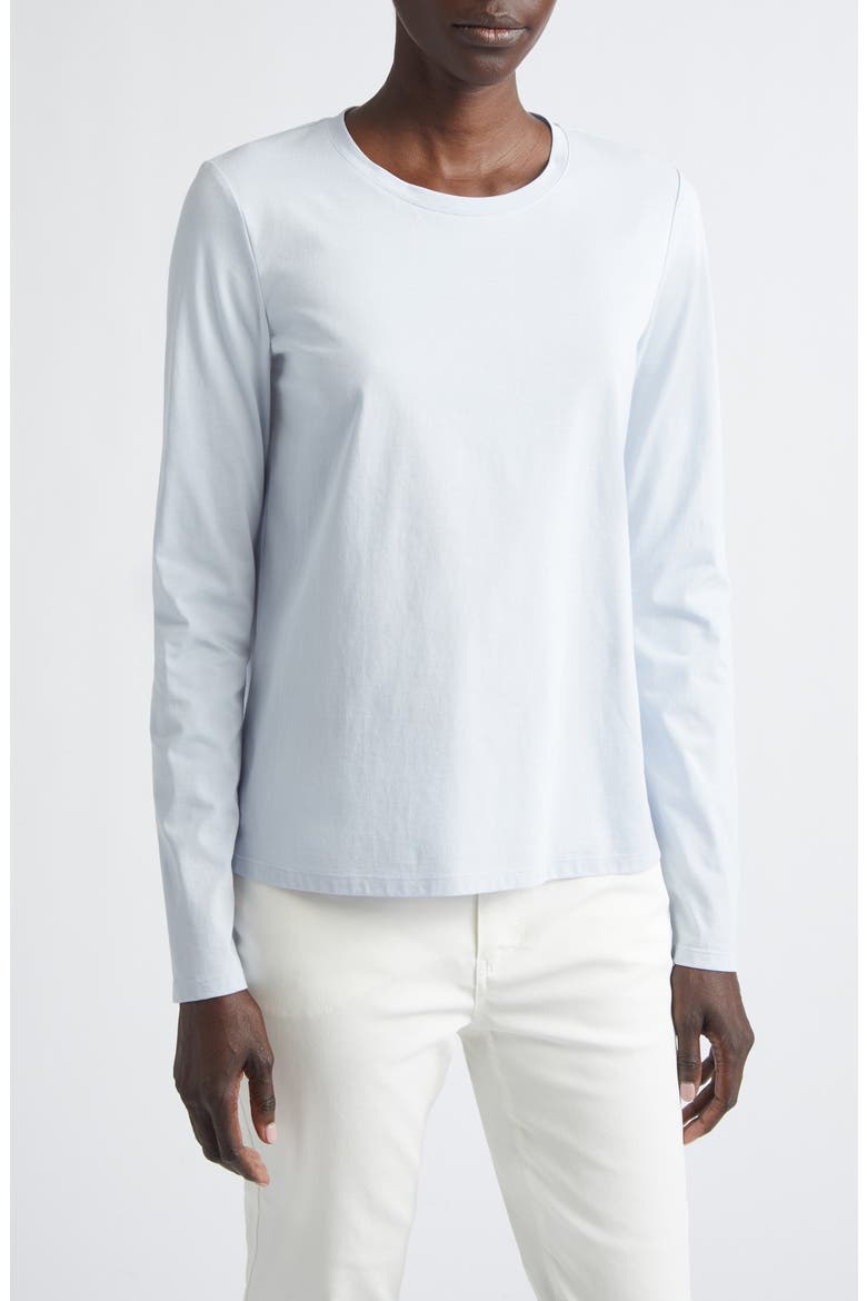 Long Sleeve T-Shirt, Main, color, BLUEBELL