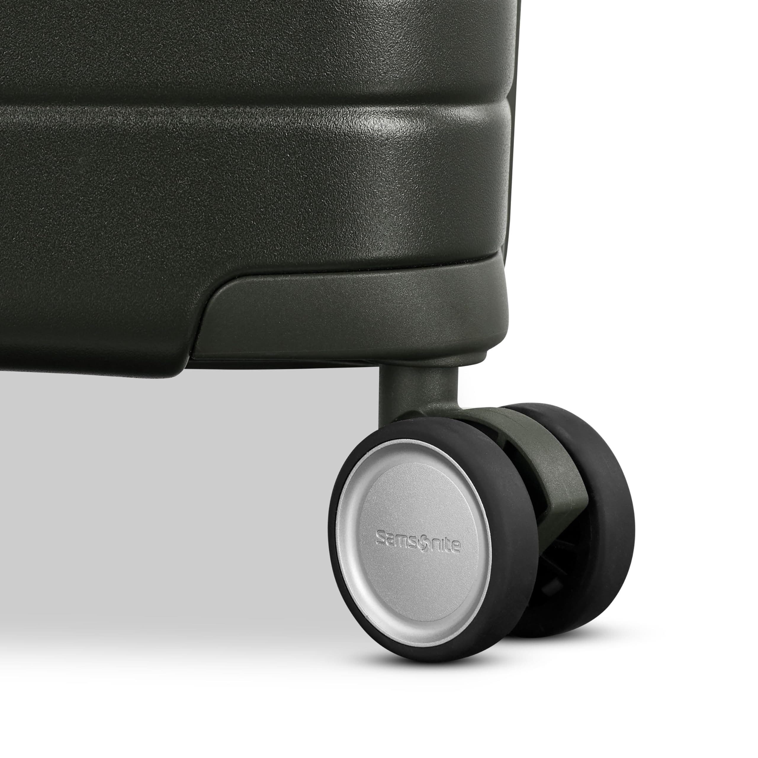 Samsonite Virtuosa Carry-On 21-Inch Hardside Expandable Luggage with Spinner Wheels, Alternate, color, Pine Green