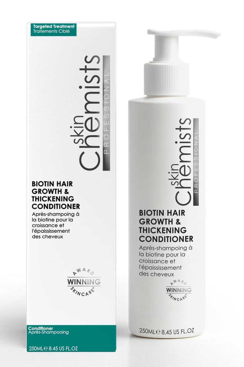 Biotin Hair Growth & Thickening Conditioner 250ml 50ml for Anti-Aging, Brightening, Alternate, color, White