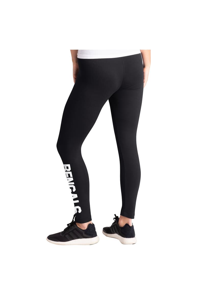 Women's G-III 4Her by Carl Banks  Black Cincinnati Bengals Pregame Leggings, Alternate, color, Black