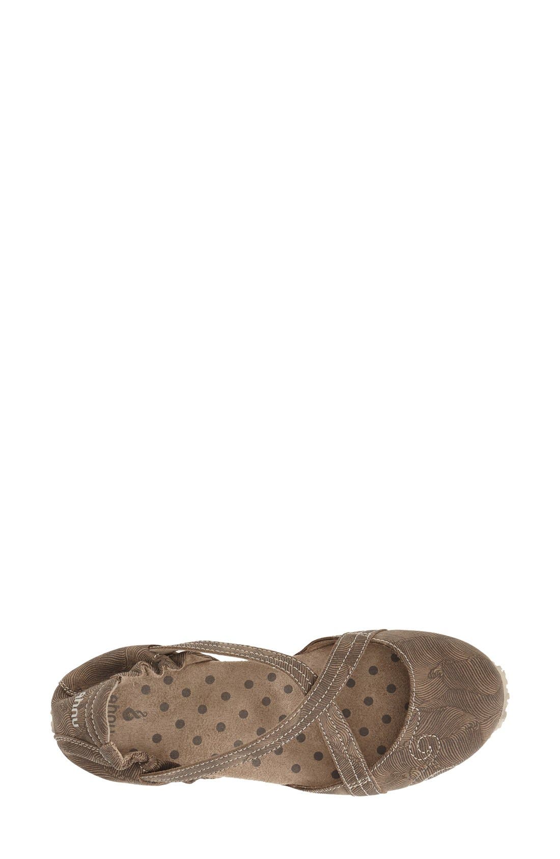 Ahnu 'Good Karma' Canvas Flat, Alternate, color, 