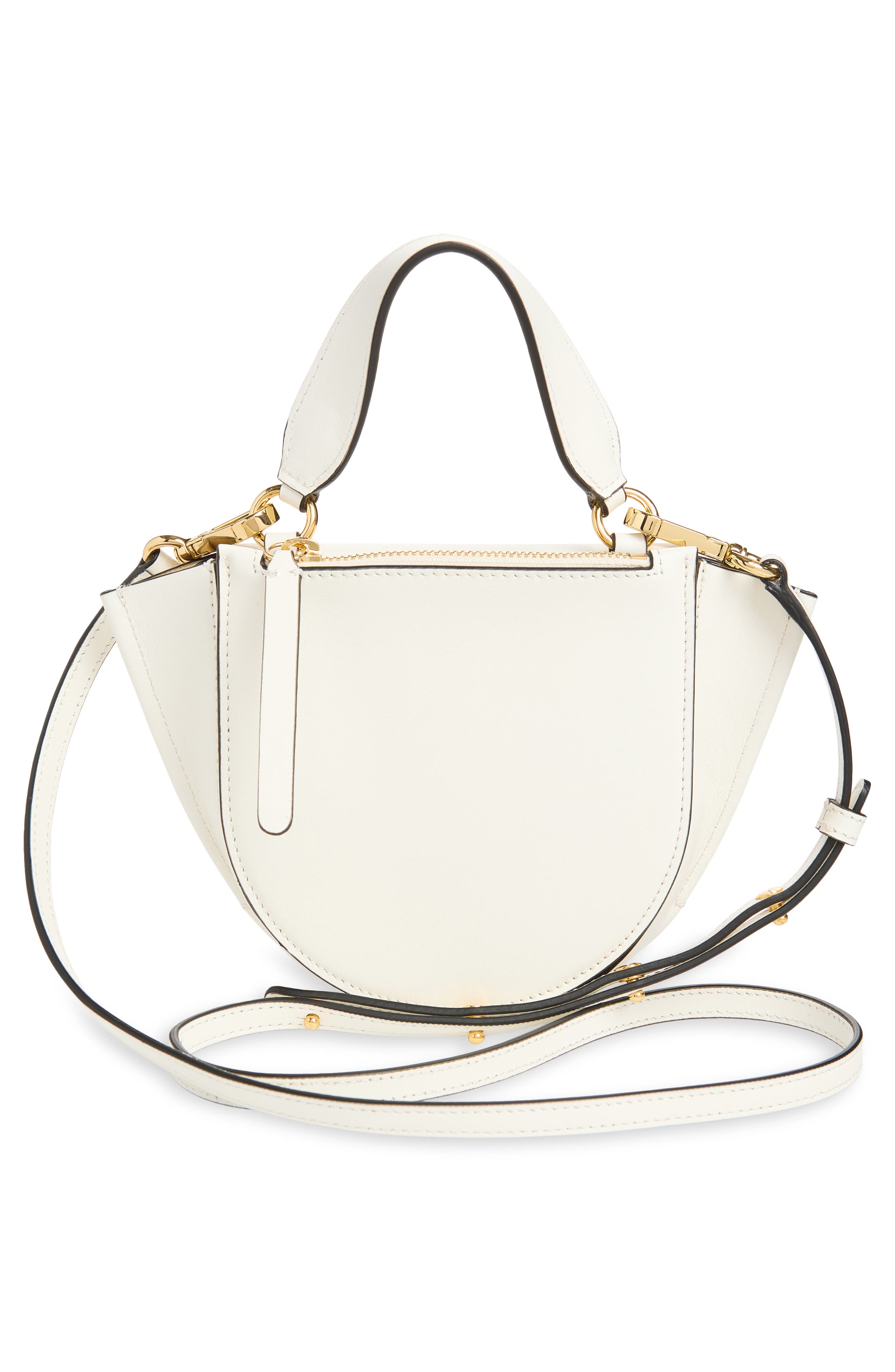 Wandler Small Hortensia Leather Handbag, Alternate, color, Luck