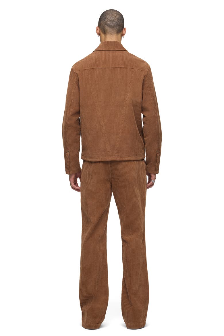 Worker Corduroy Shirt Jacket, Alternate, color, TOFFEE