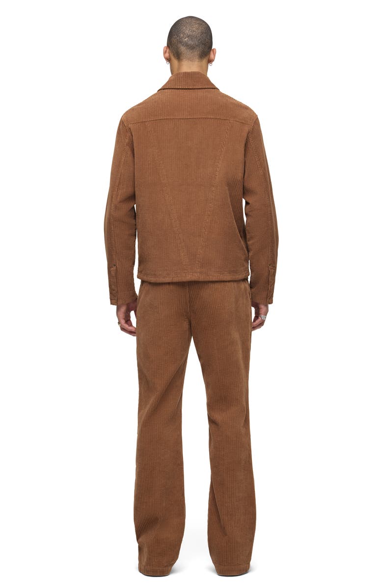 Hudson Jeans Worker Corduroy Shirt Jacket, Alternate, color, Toffee