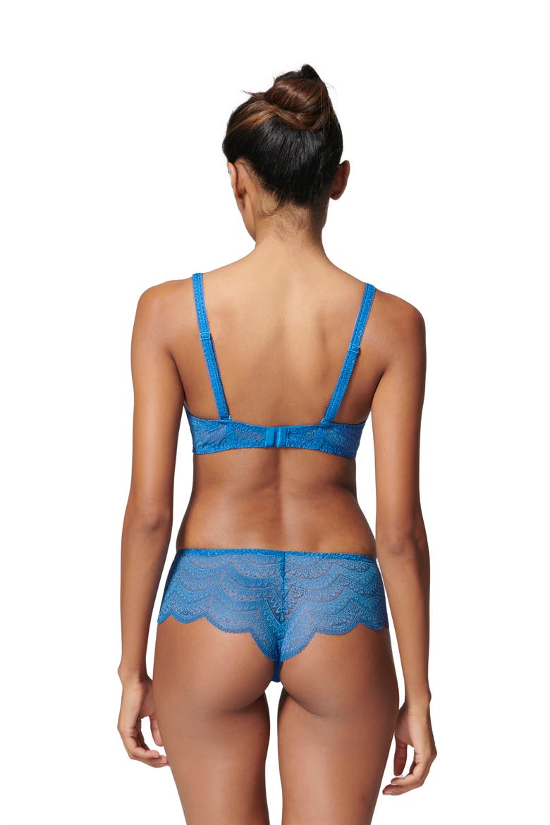 Karma Lace Boyshorts, Alternate, color, MYOSOTIS BLUE